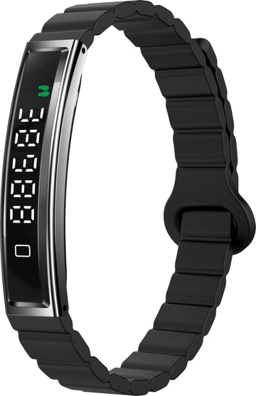 Smart Bracelet Fitness Tracker Heart Rate Monitor Sleep Activity Tracker Step Counter Calories Pedometer Waterproof Slim Thin Health Band for Women Ladies Men